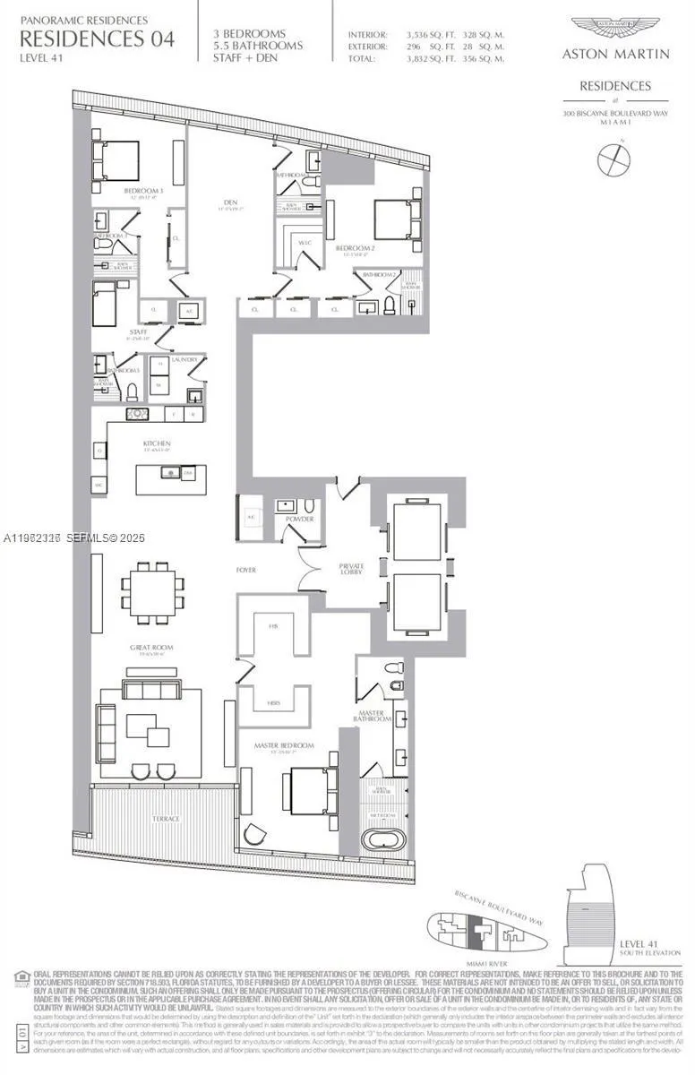 300 N Biscayne Boulevard Way 4104c, Miami, Florida, Miami, Florida 33131, 4 Bedrooms Bedrooms, ,5 BathroomsBathrooms,Residential,For Sale,300 N Biscayne Boulevard Way 4104c, Miami, Florida,A11962326