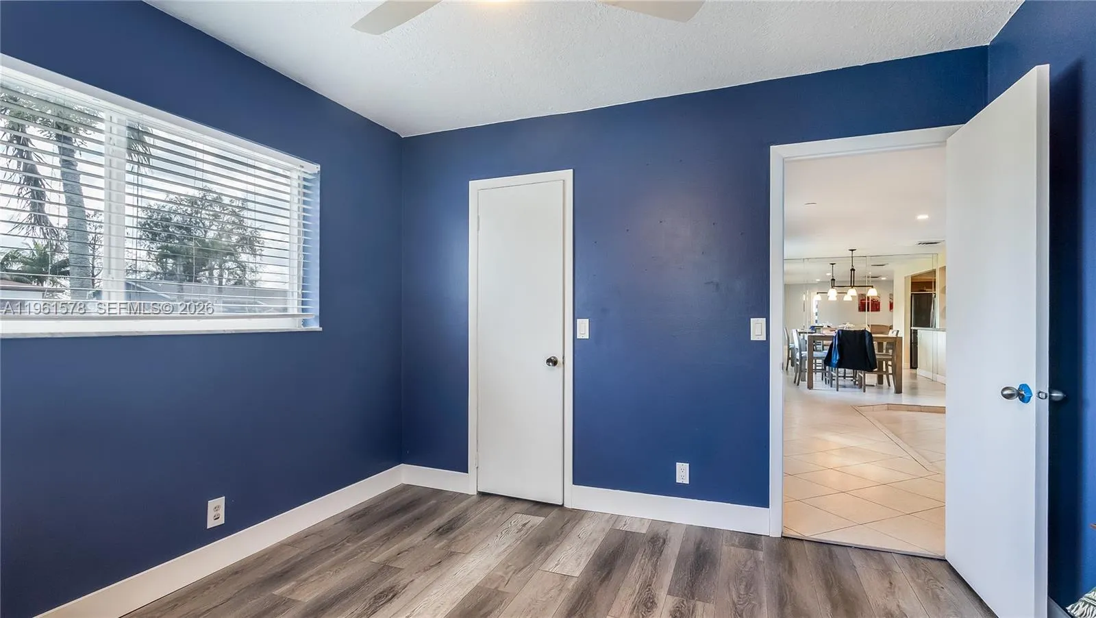 Bedroom #3 with Walk-in Closet