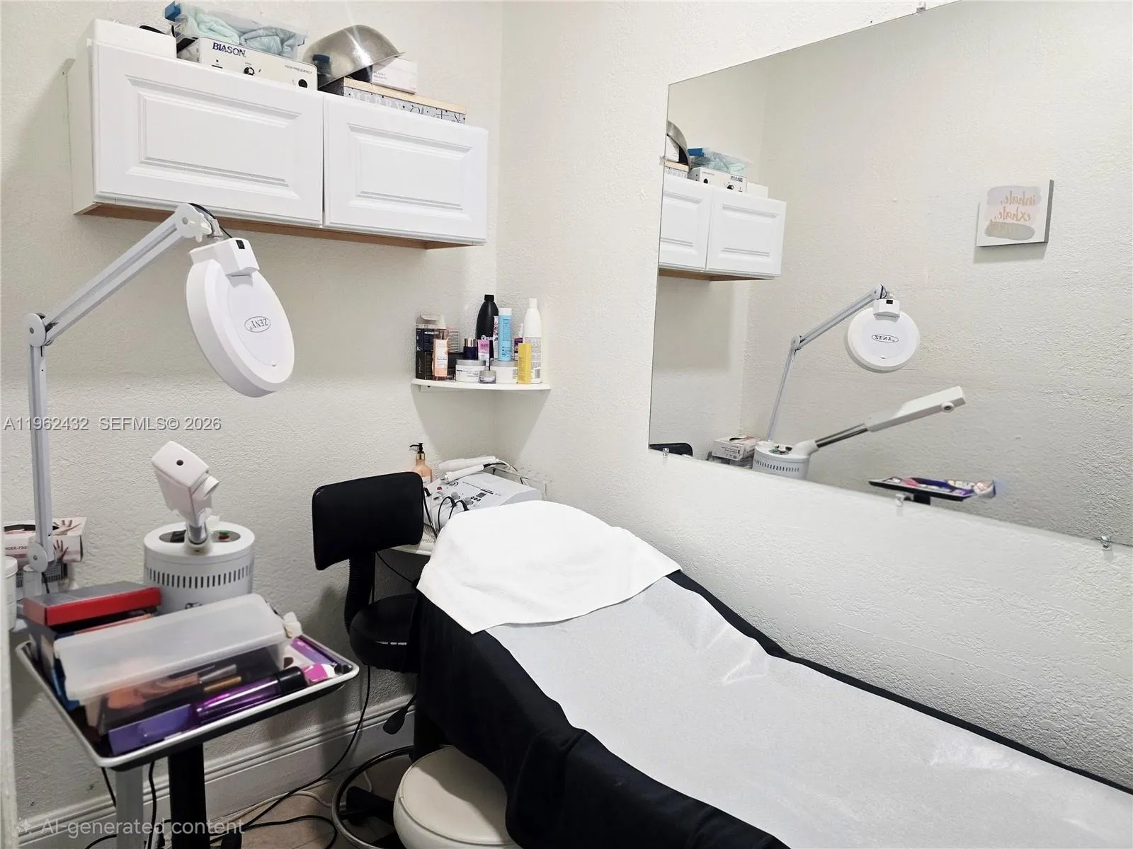 Additional room - office or aesthetic services.