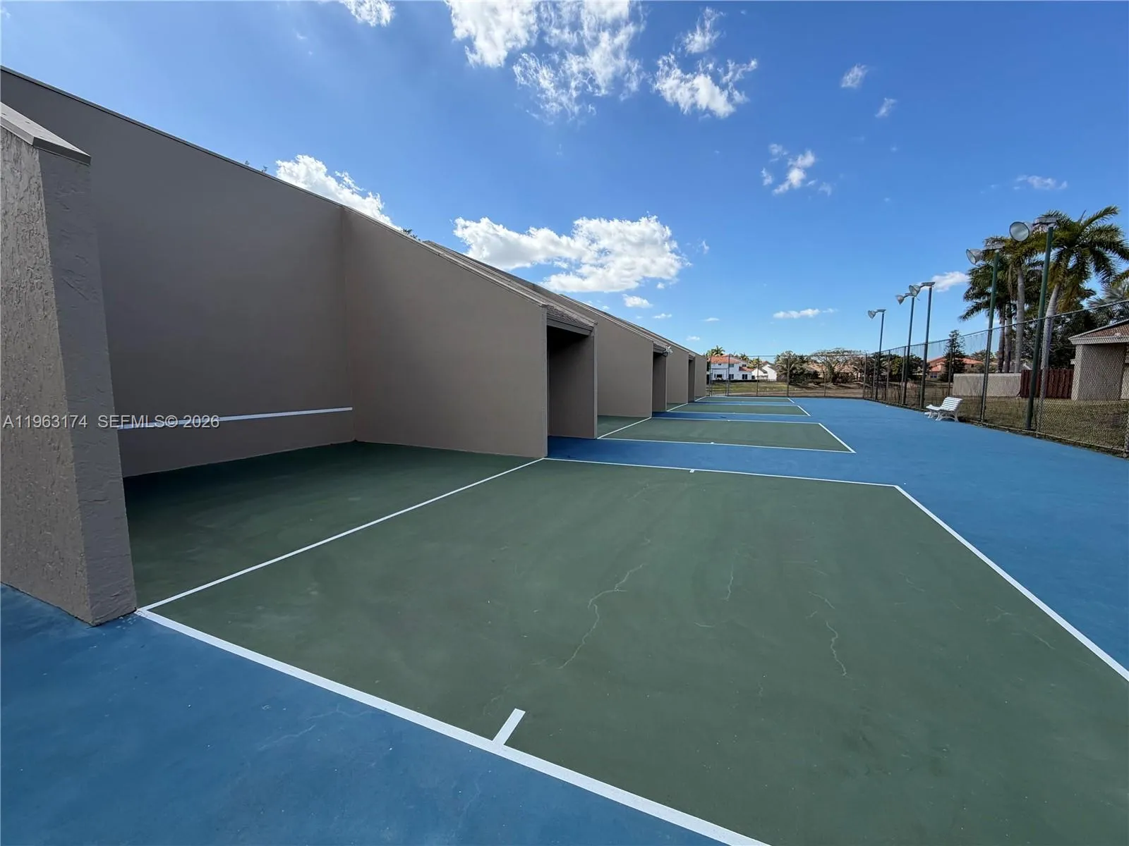 Racquet ball courts