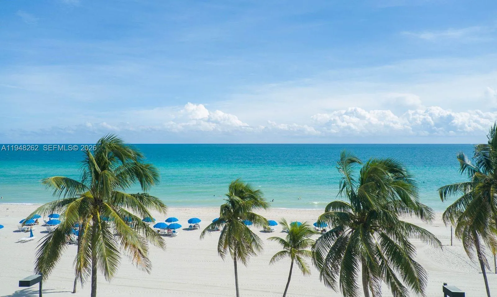 courtesy beach umbrella service