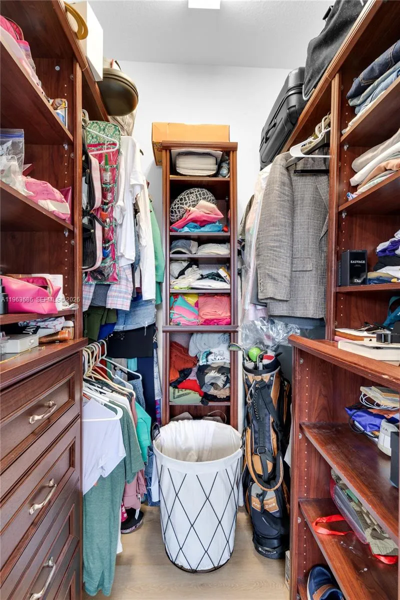 master walk-in closet