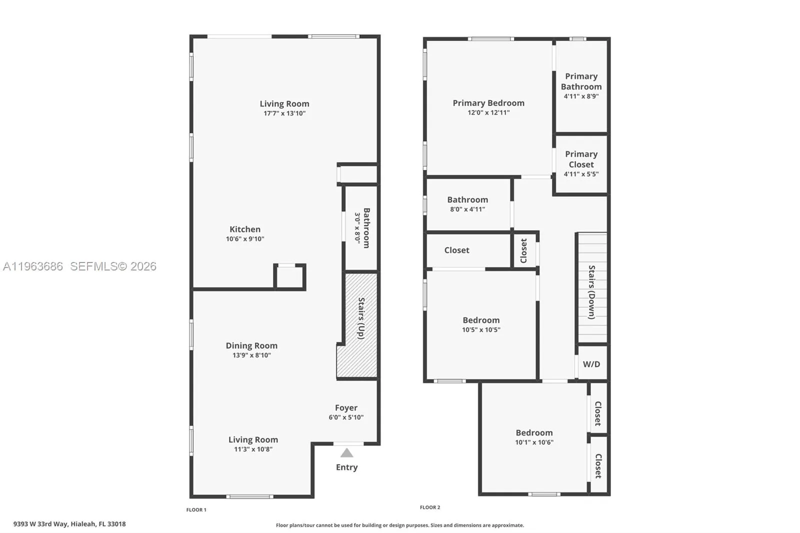 9393 W 33rd Way, Hialeah, Florida 33018, Hialeah, Florida 33018, 3 Bedrooms Bedrooms, ,2 BathroomsBathrooms,Residential,For Sale,9393 W 33rd Way, Hialeah, Florida 33018,A11963686