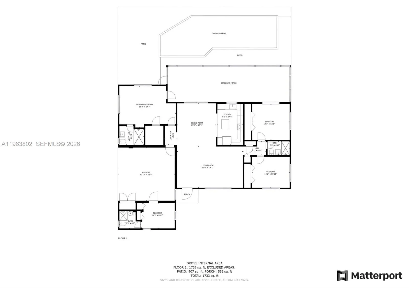 13125 Sw 81st Ave 0, Pinecrest, Florida 33156, Pinecrest, Florida 33156, 3 Bedrooms Bedrooms, ,3 BathroomsBathrooms,Residential Lease,For Rent,13125 Sw 81st Ave 0, Pinecrest, Florida 33156,A11963802