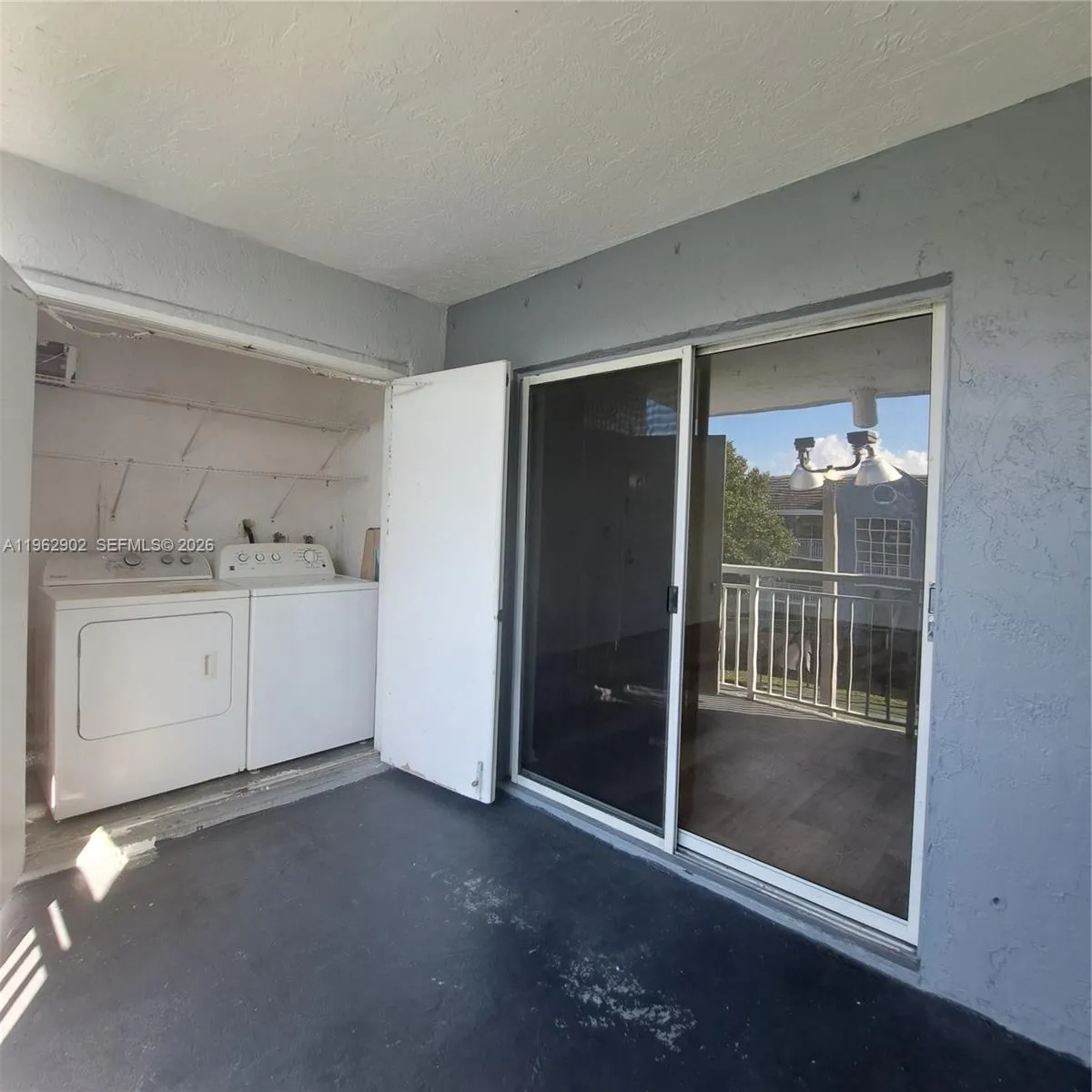 Laundry inside unit