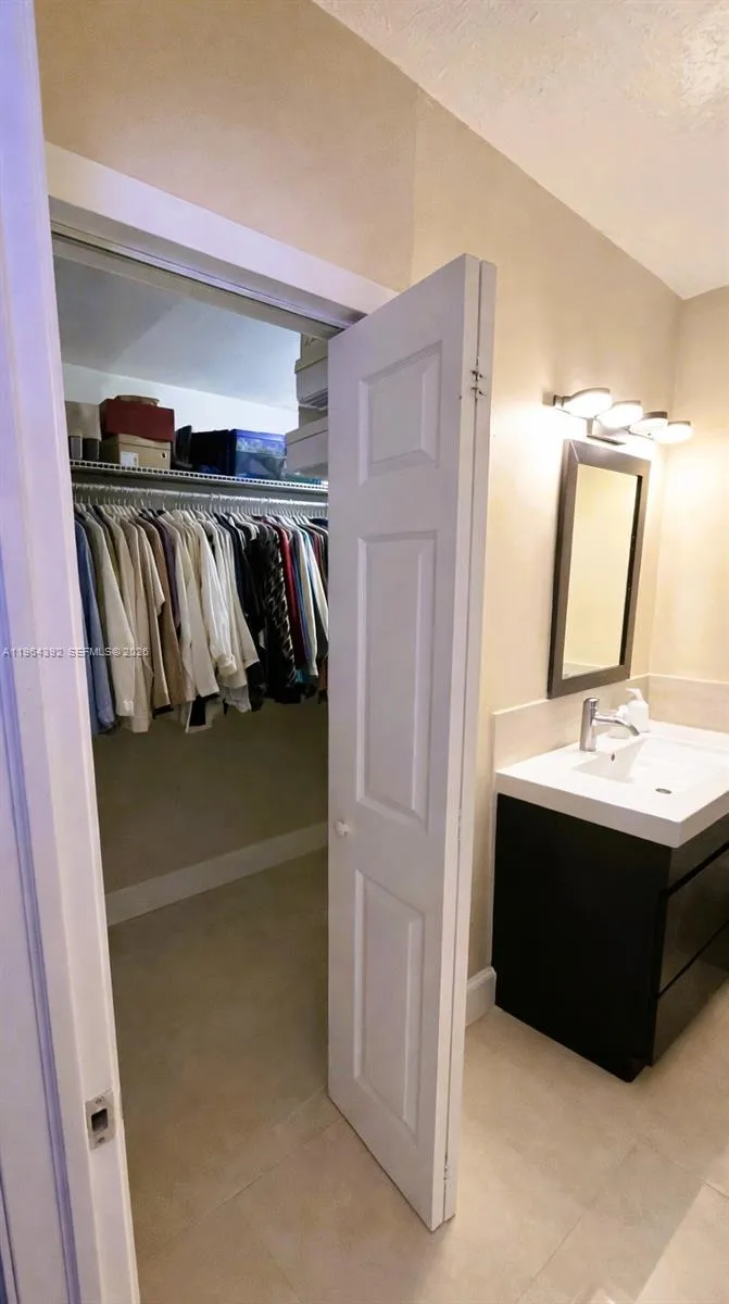 Master Closet Entrance from Master Bath