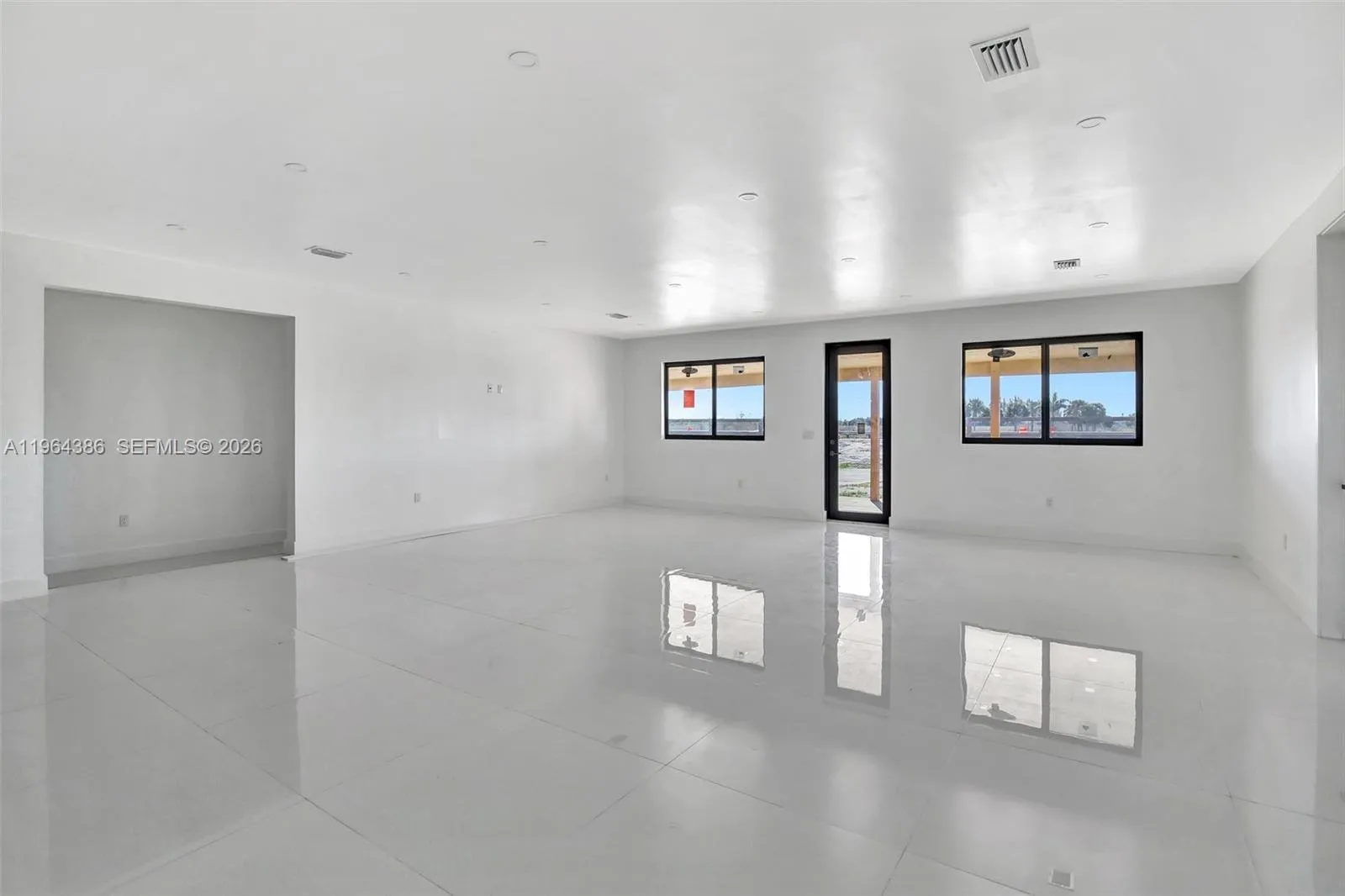 Huge living/dining room combination