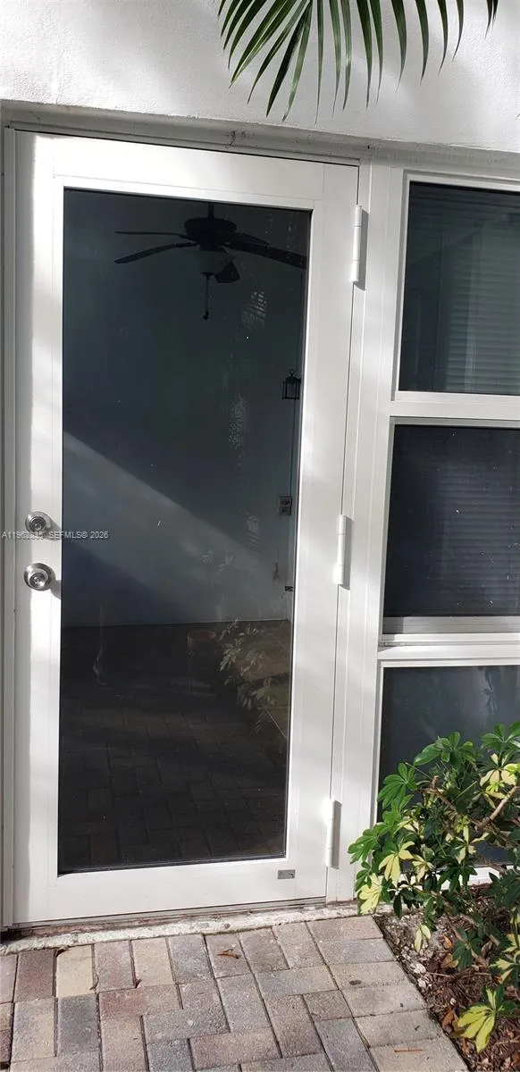 Back Door to Pool