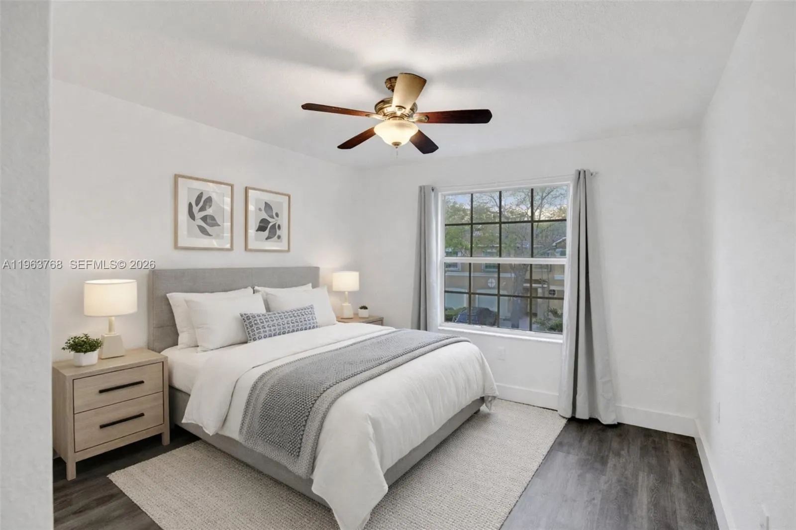 First Bedroom Virtually Staged