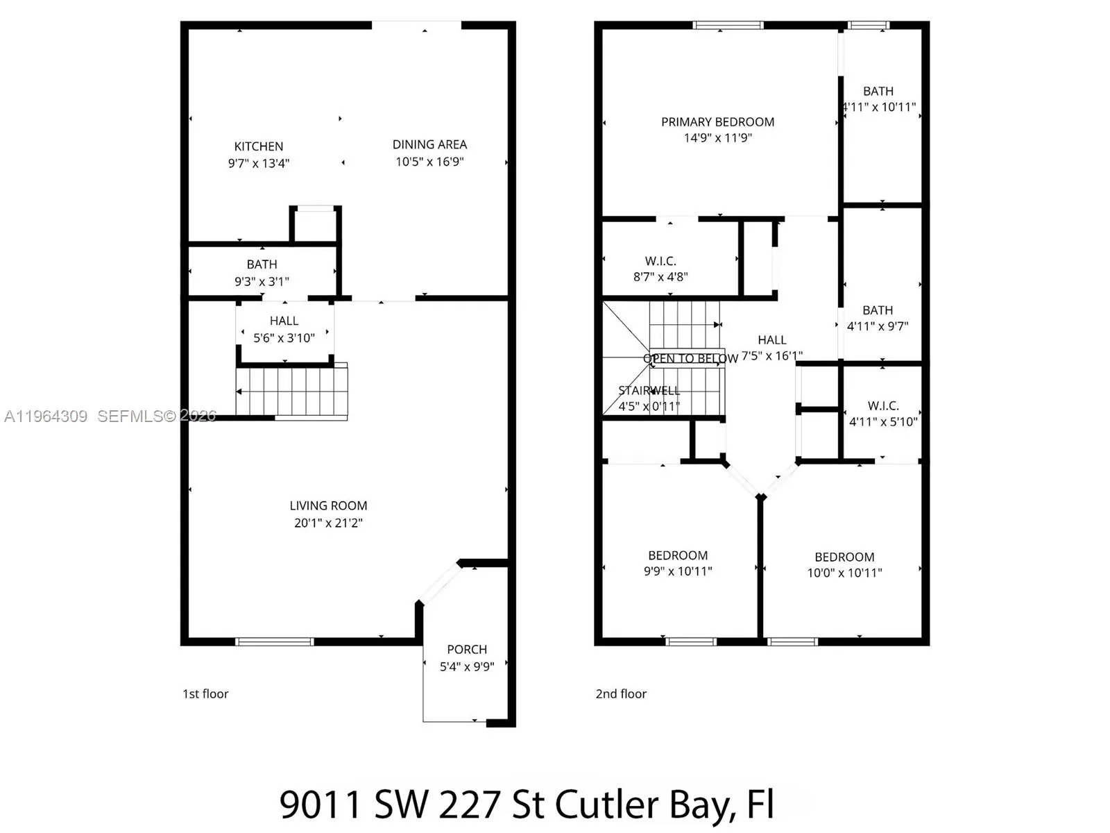 9011 Sw 227th St 7, Cutler Bay, Florida 33190, Cutler Bay, Florida 33190, 3 Bedrooms Bedrooms, ,2 BathroomsBathrooms,Residential,For Sale,9011 Sw 227th St 7, Cutler Bay, Florida 33190,A11964309