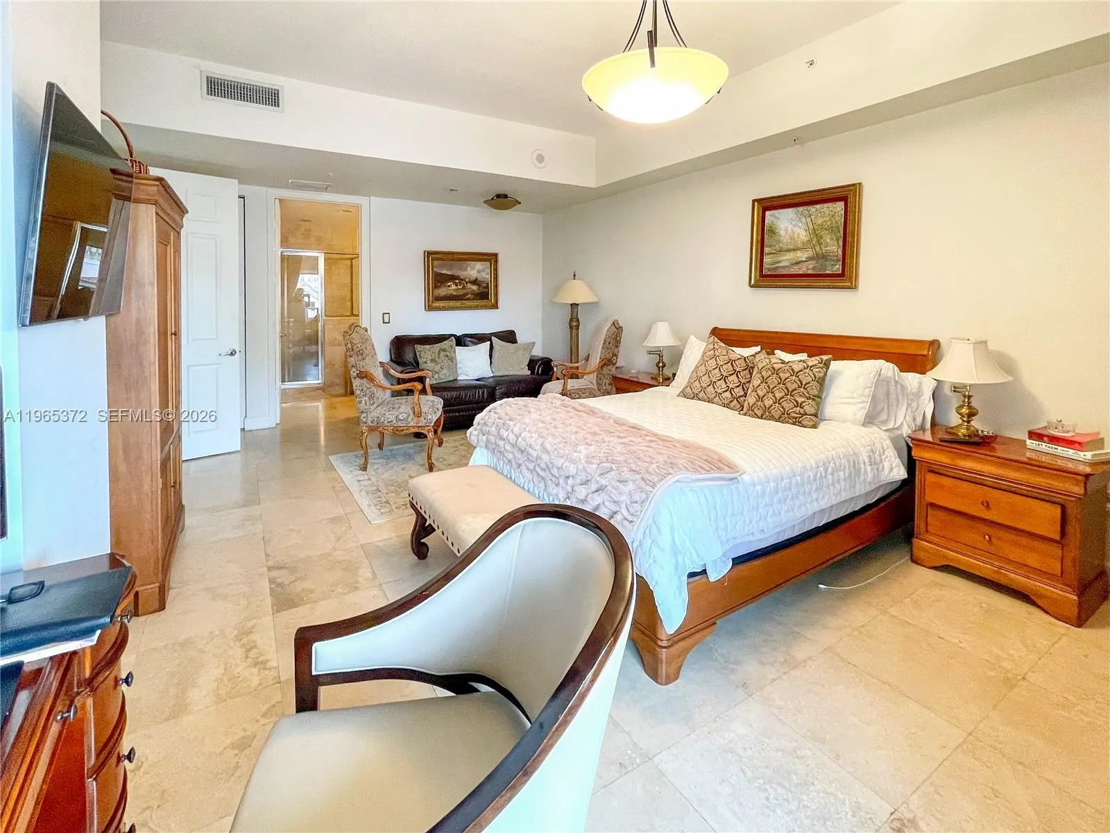 Ample Primary bedroom