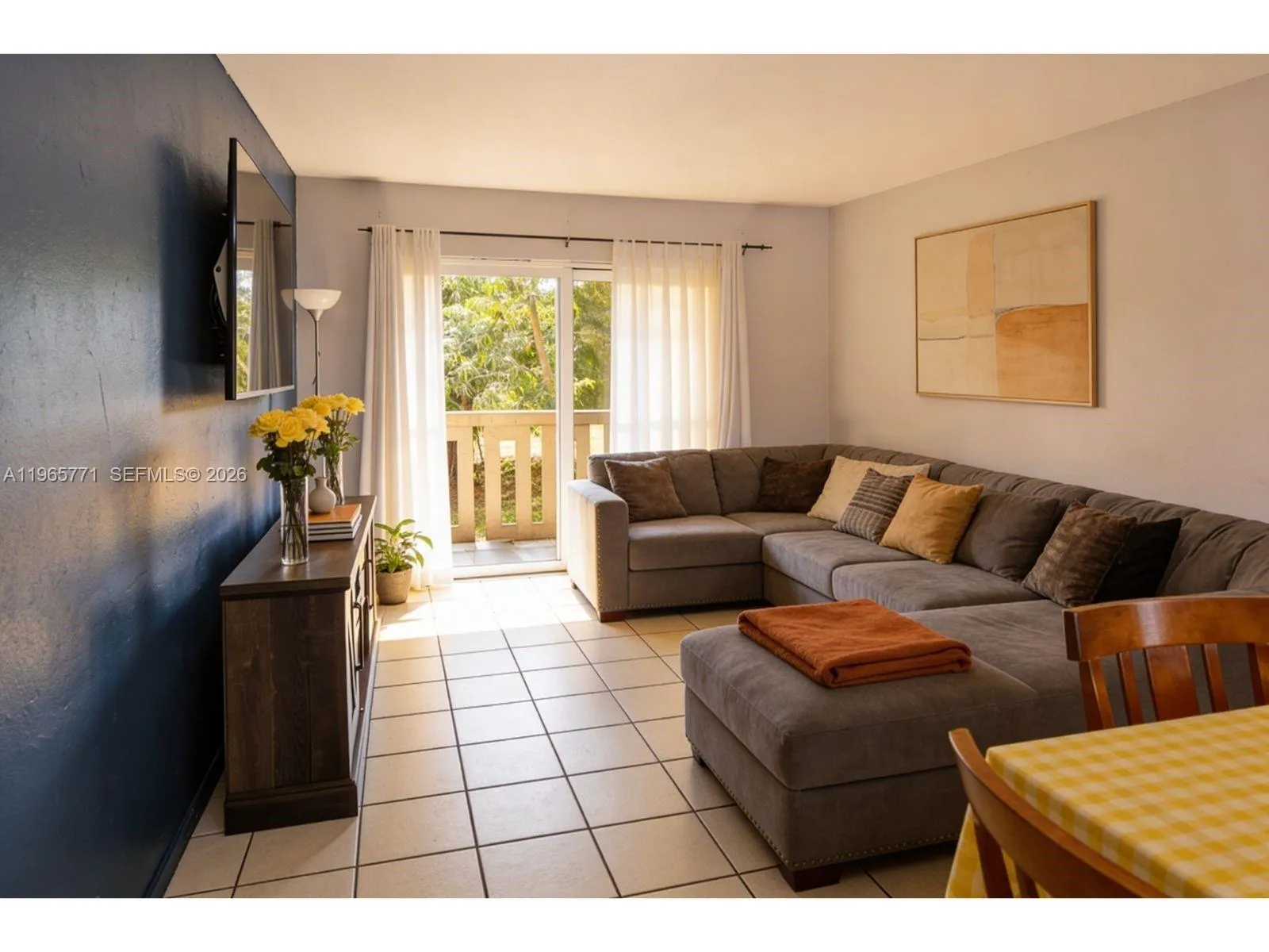 AI-generated staging