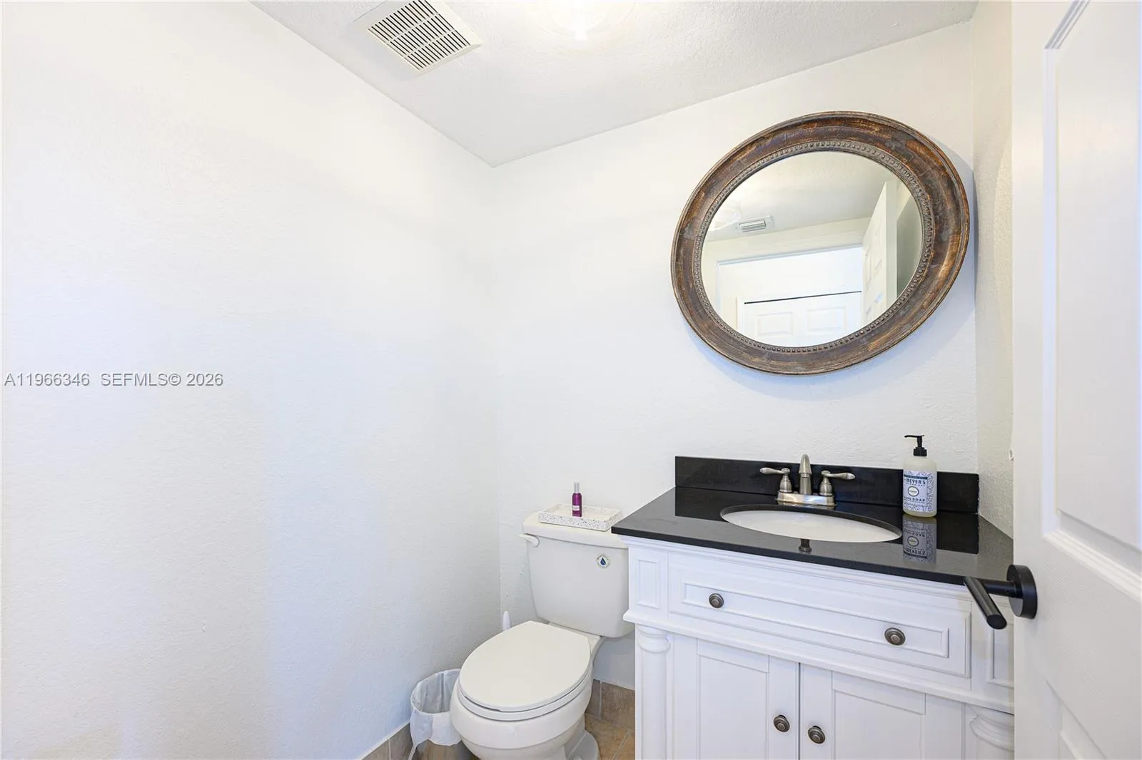 1st floor half bathroom.