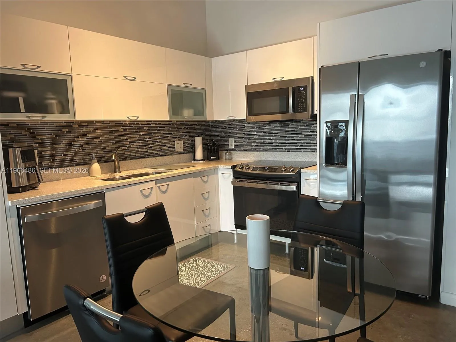 Kitchen with updated appliances