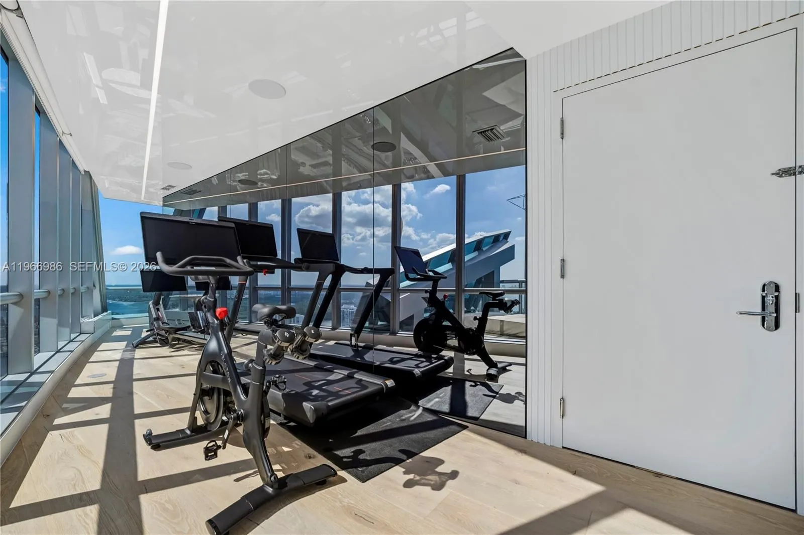 gym in primary bedroom\n