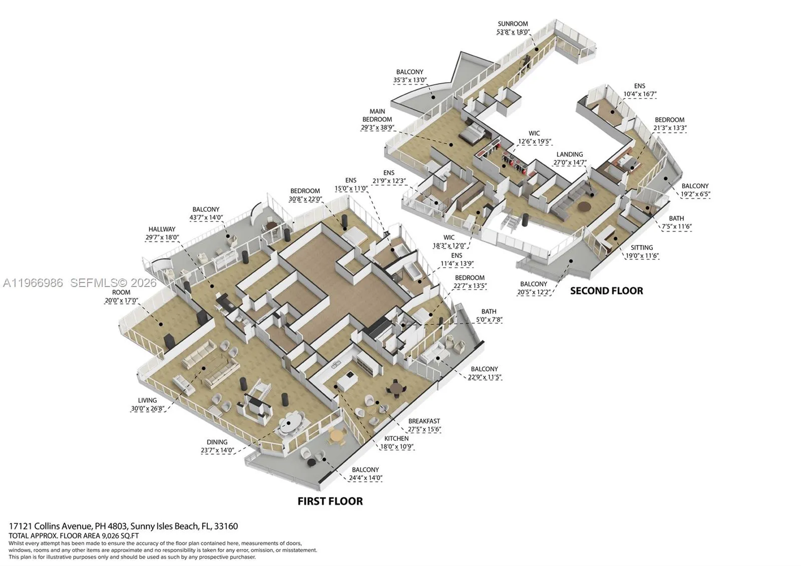 17121 Collins Ave 4803, Sunny Isles Beach, Florida, Sunny Isles Beach, Florida 33160, 6 Bedrooms Bedrooms, ,7 BathroomsBathrooms,Residential,For Sale,17121 Collins Ave 4803, Sunny Isles Beach, Florida,A11966986