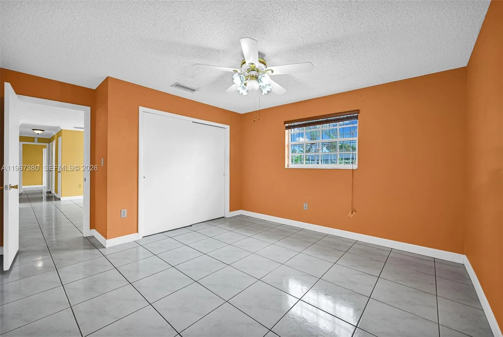 Master bedroom with separate entrance