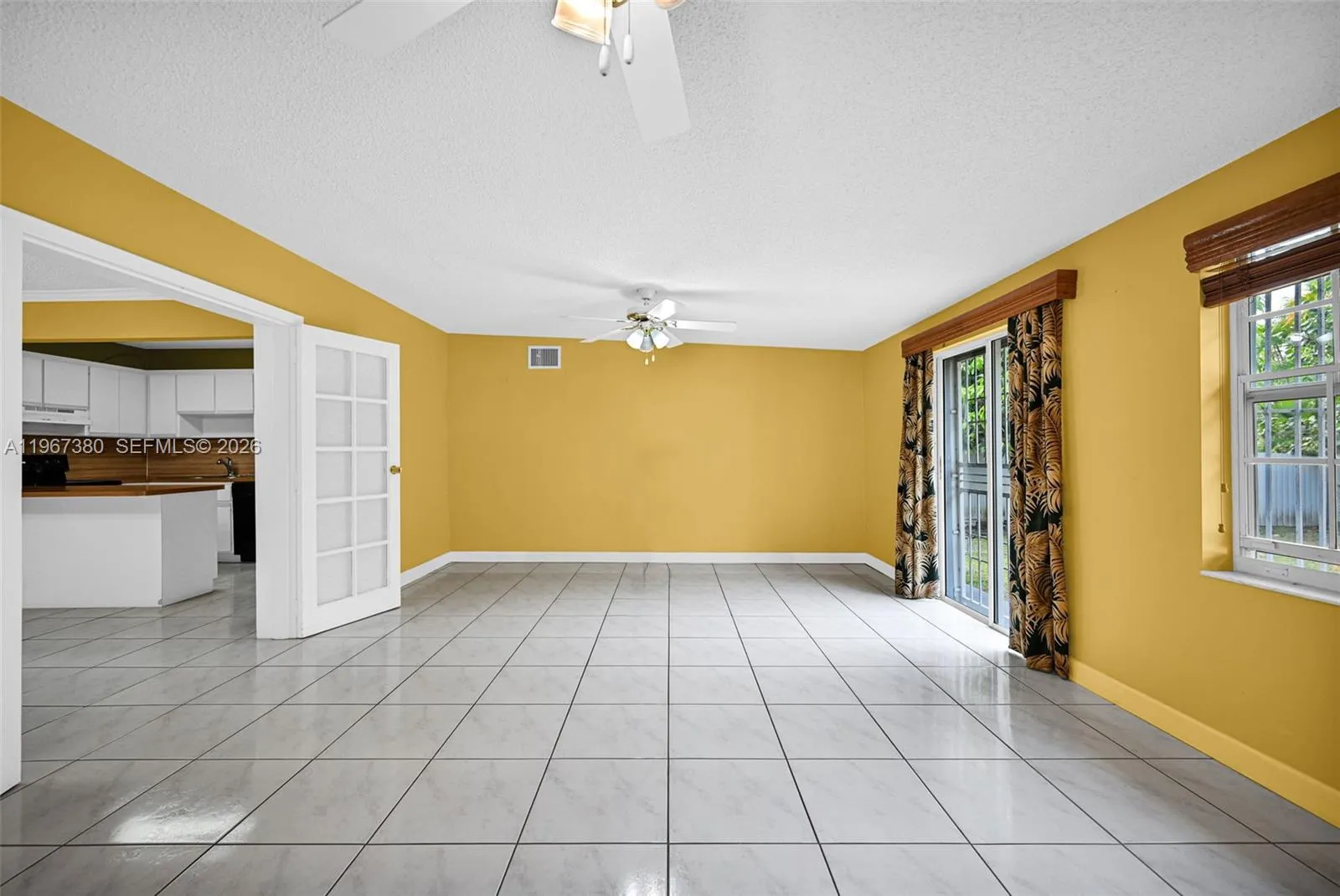 Spacious family room
