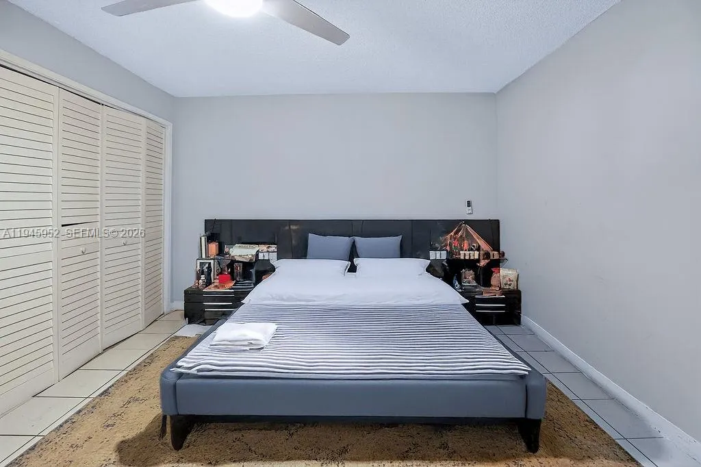 Bedroom featuring comfortable proportions and additional space for seating, workspace, or extra storage.