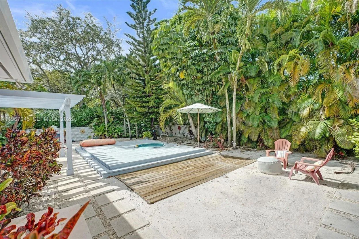 Relaxing backyard Area
