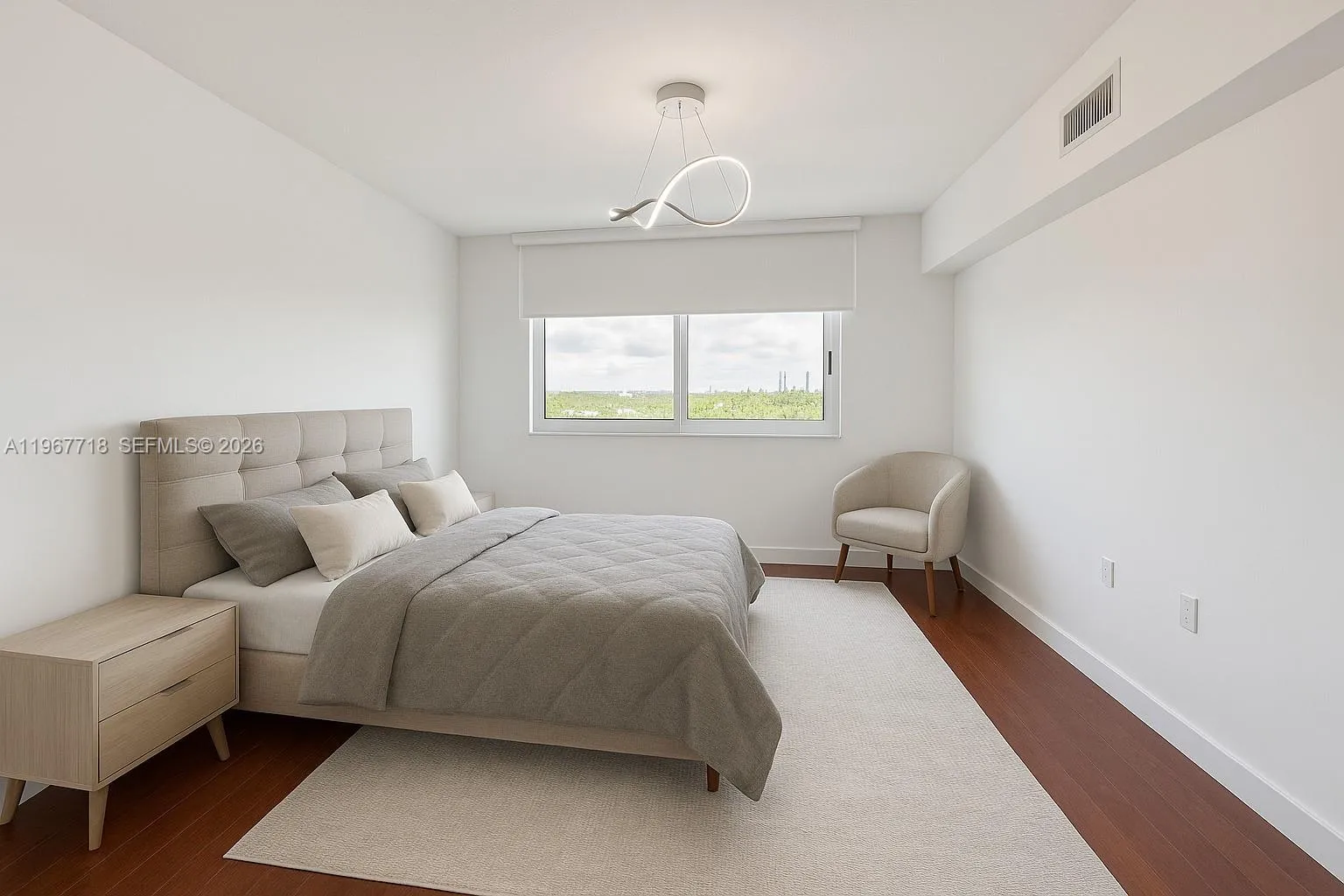 Staged Master Bedroom