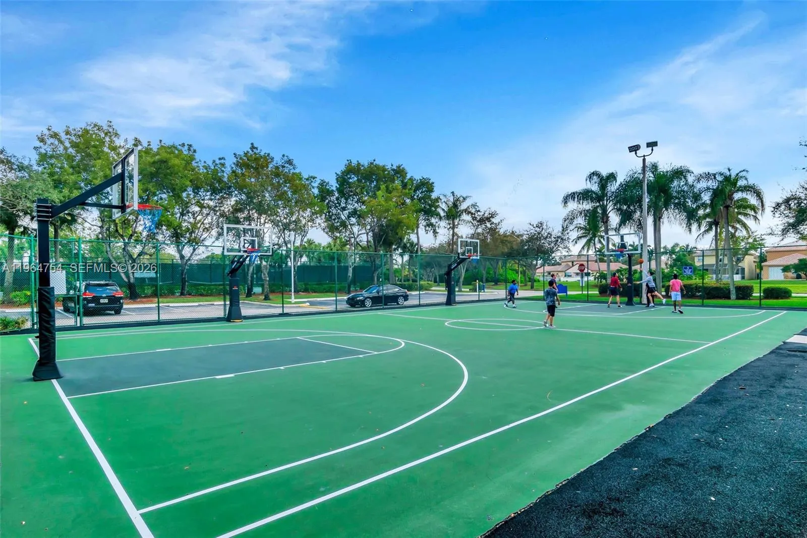 Basketball Courts.