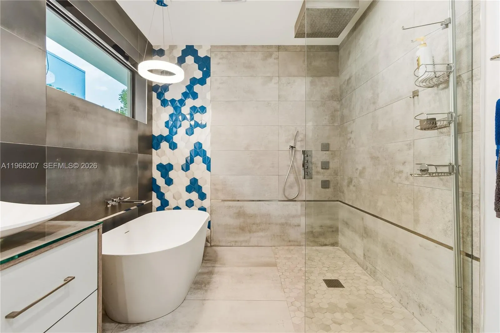 Primary Bathroom Walk in Shower
