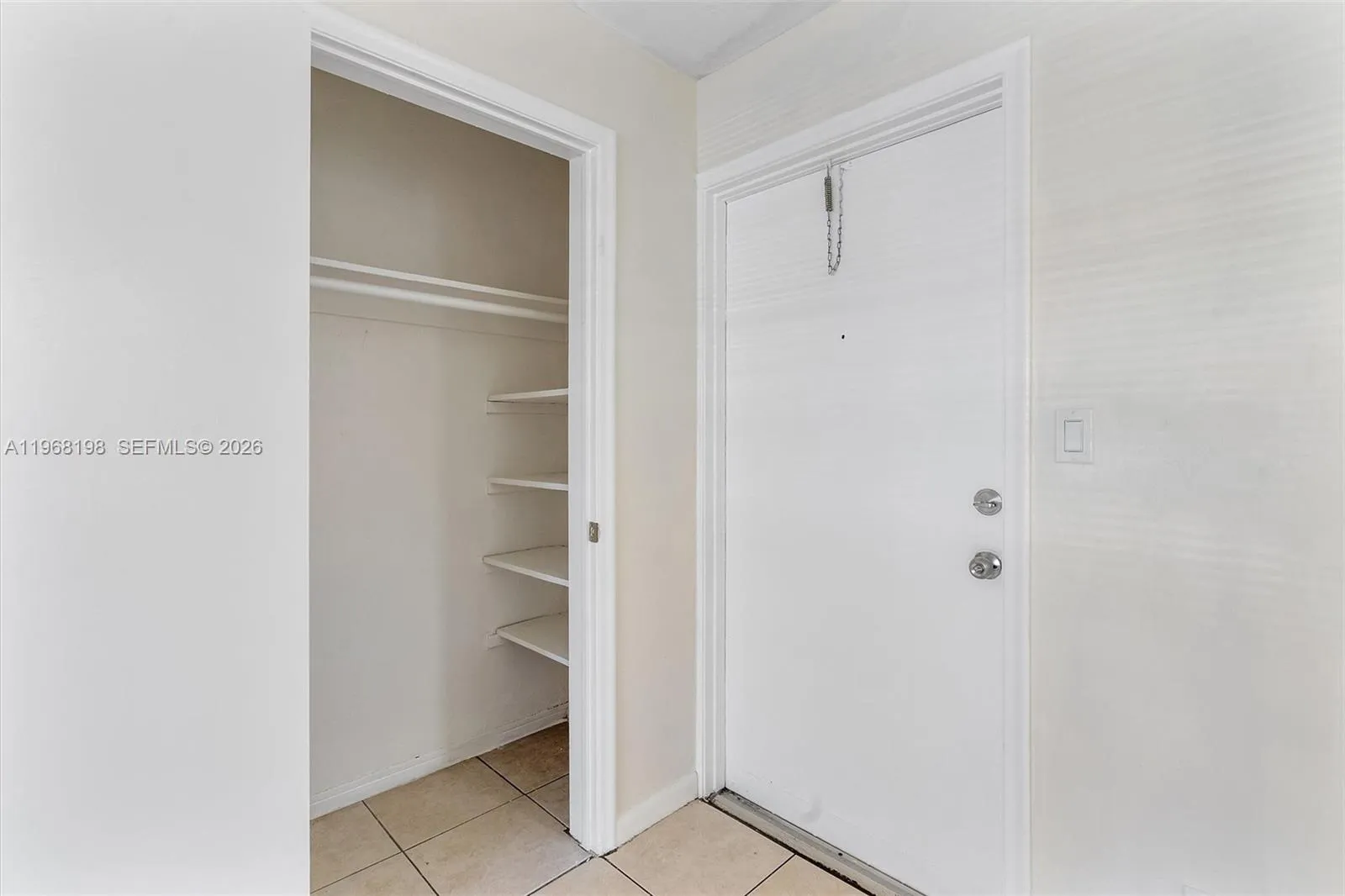 Extra Closet by Front Door