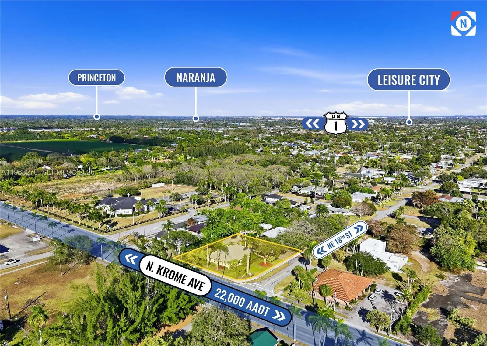 1801 N Krome Ave, Homestead, Florida 33030, Homestead, Florida 33030, ,Commercial Sale,For Sale,1801 N Krome Ave, Homestead, Florida 33030,A11968270