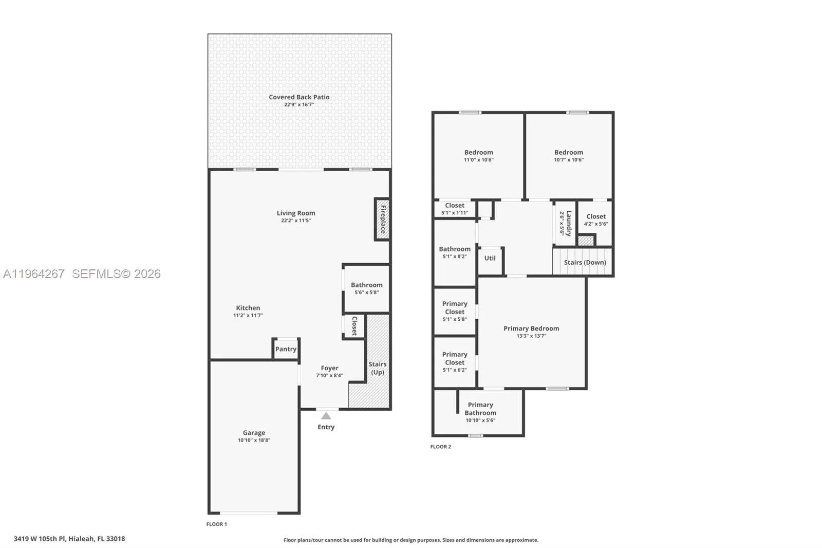 3419 W 105th Pl, Hialeah, Florida 33018, Hialeah, Florida 33018, 3 Bedrooms Bedrooms, ,2 BathroomsBathrooms,Residential,For Sale,3419 W 105th Pl, Hialeah, Florida 33018,A11964267