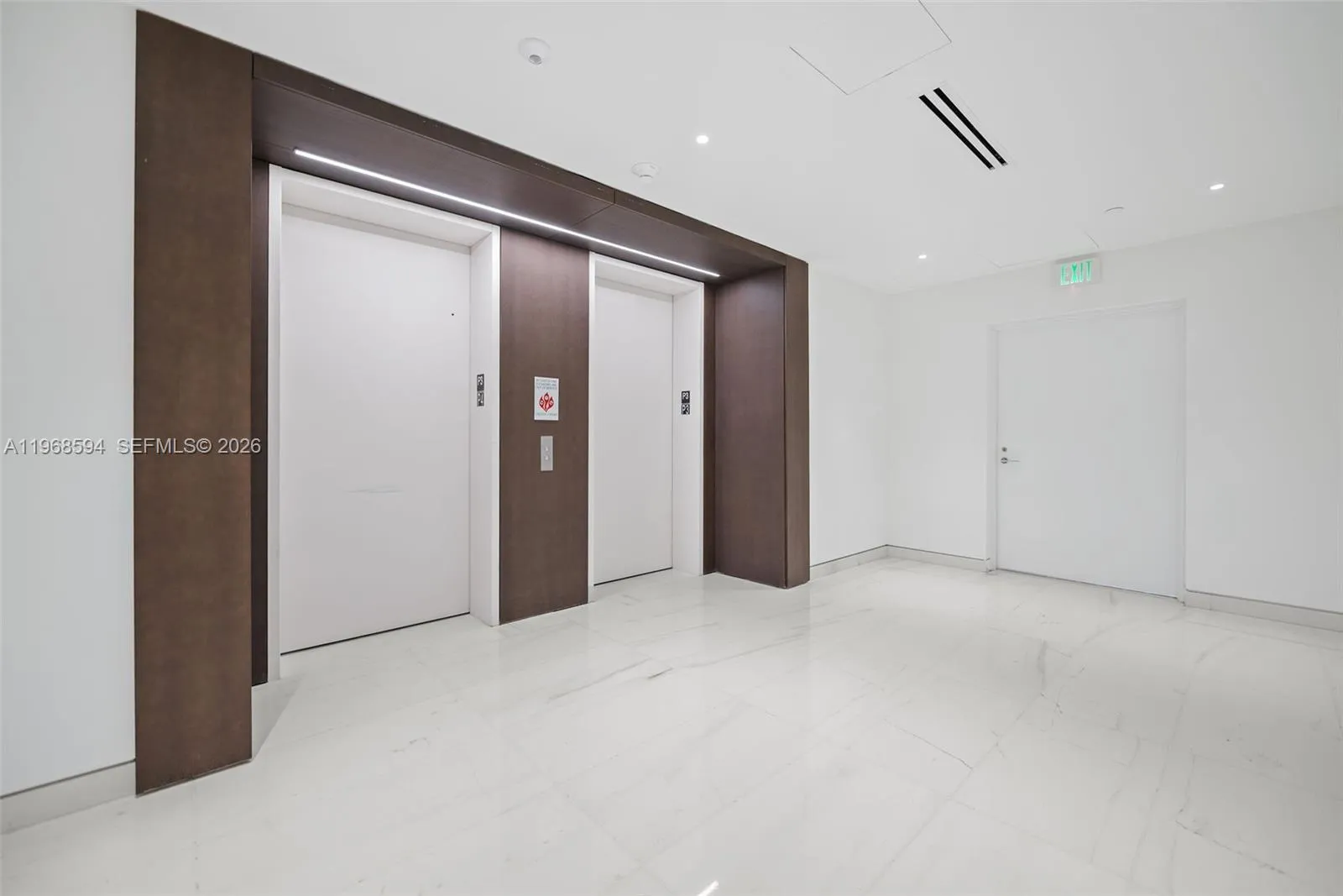 Elevator Lobby Area.