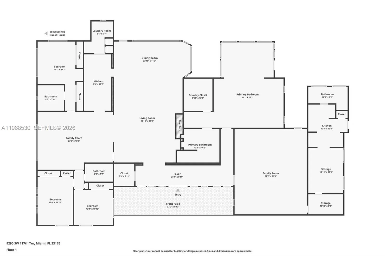 9290 Sw 117th Ter, Pinecrest, Florida 33176, Pinecrest, Florida 33176, 5 Bedrooms Bedrooms, ,4 BathroomsBathrooms,Residential Lease,For Rent,9290 Sw 117th Ter, Pinecrest, Florida 33176,A11968530