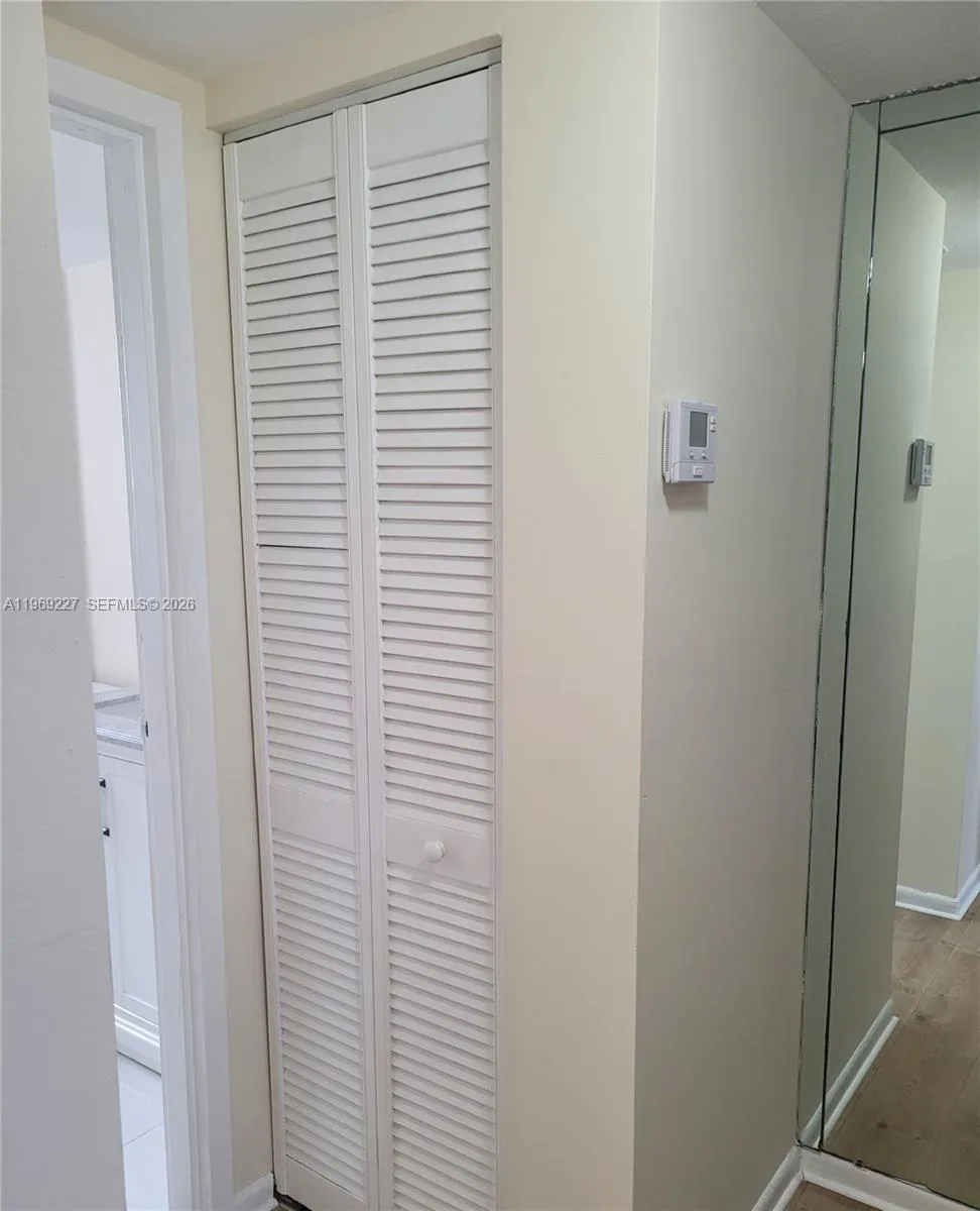 AC & Water Heater Closet
