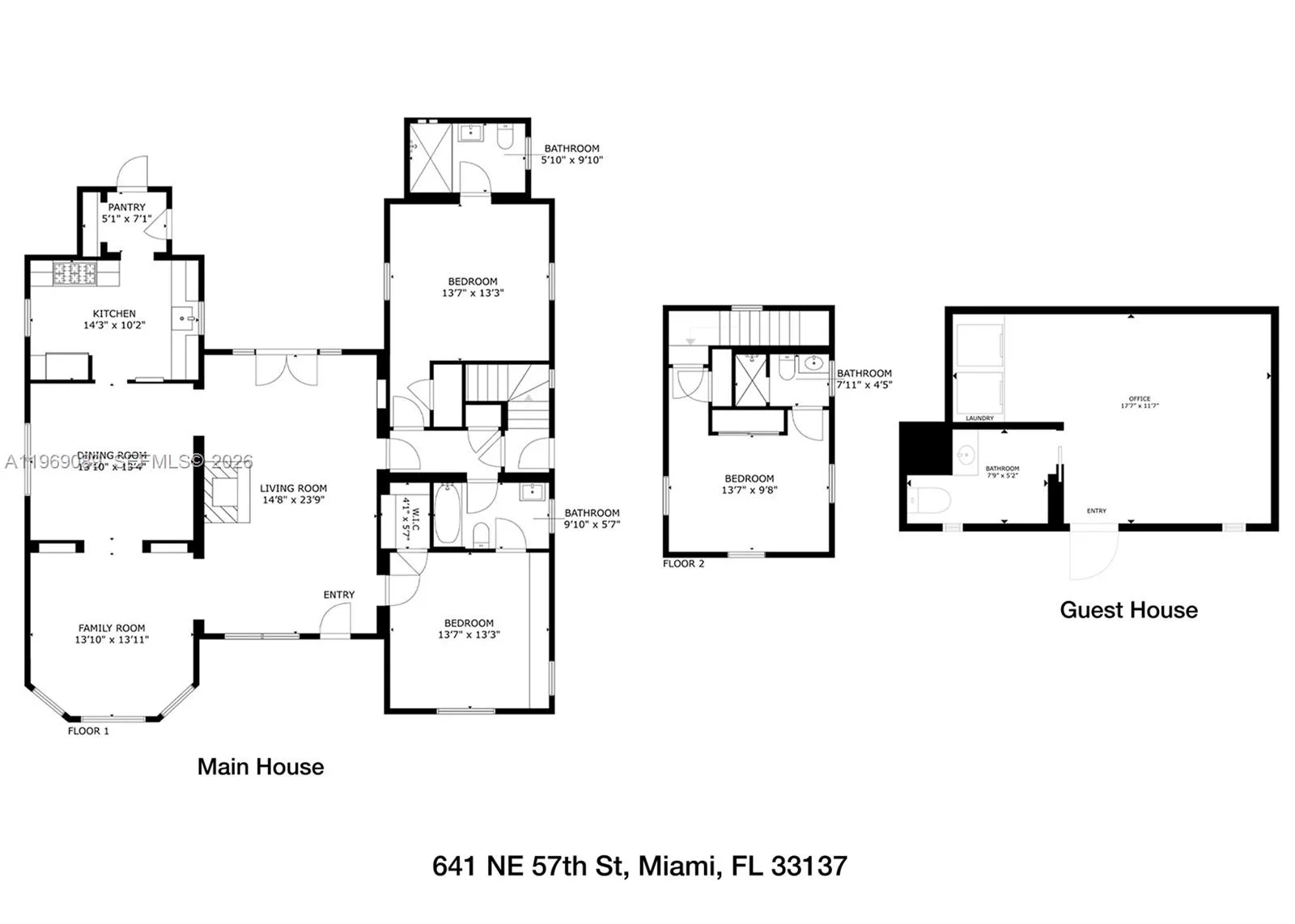 641 Ne 57th St, Miami, Florida 33137, Miami, Florida 33137, 4 Bedrooms Bedrooms, ,4 BathroomsBathrooms,Residential,For Sale,641 Ne 57th St, Miami, Florida 33137,A11969089