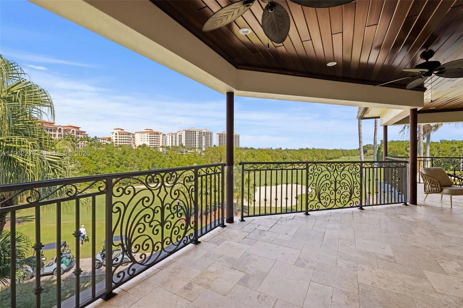 Balcony off primary bedroom