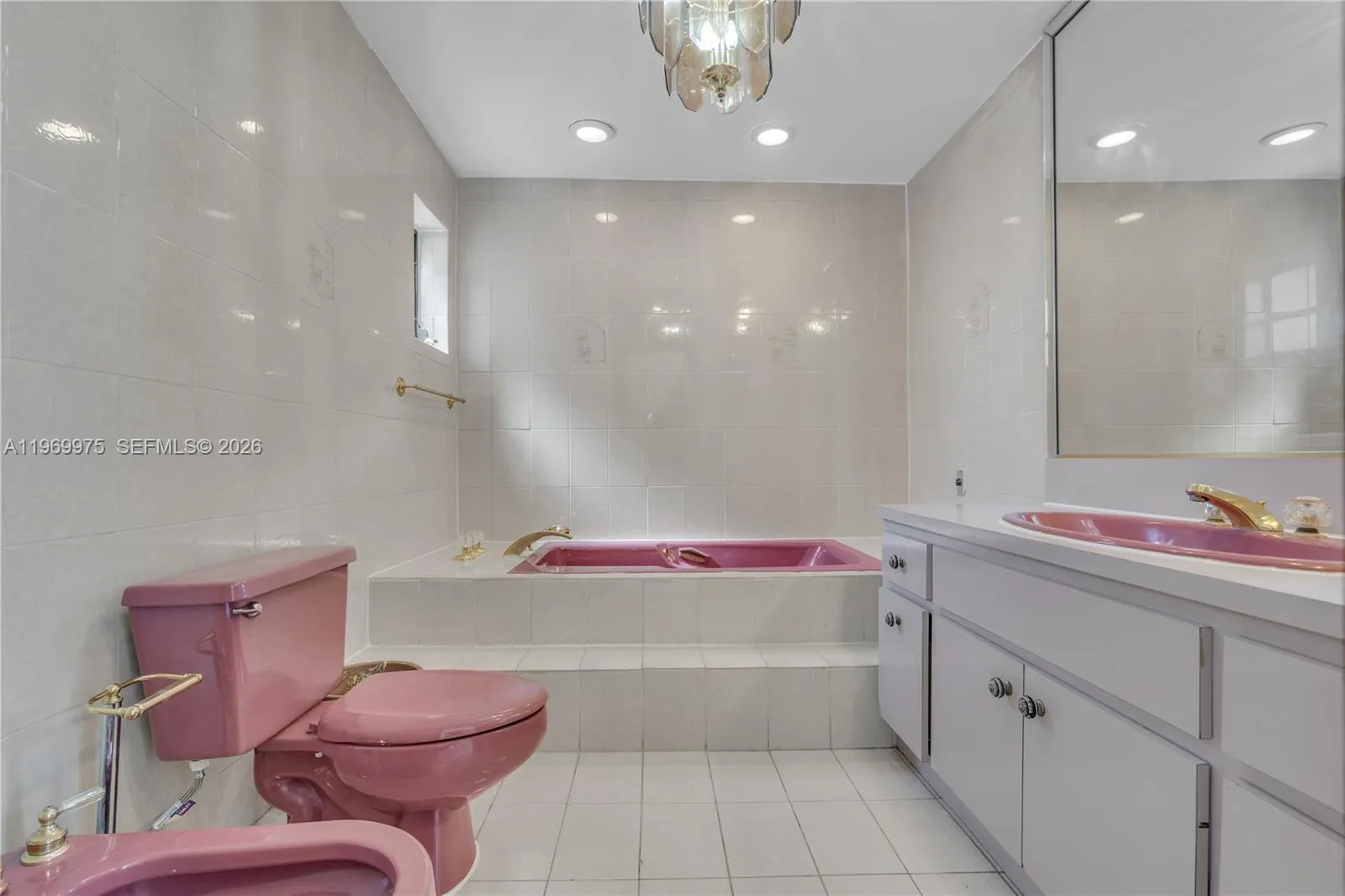 Upstairs master bathroom.