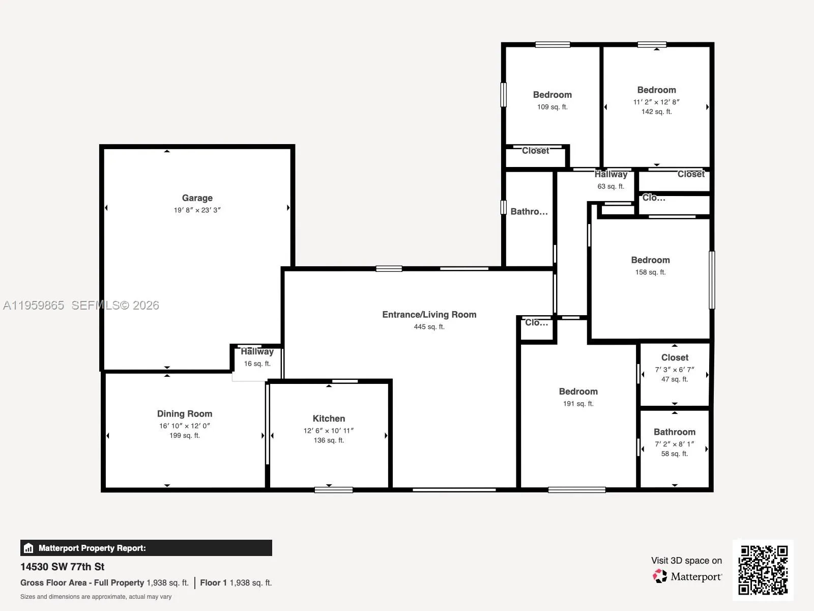 14530 Sw 77th St, Miami, Florida 33183, Miami, Florida 33183, 4 Bedrooms Bedrooms, ,2 BathroomsBathrooms,Residential,For Sale,14530 Sw 77th St, Miami, Florida 33183,A11959865