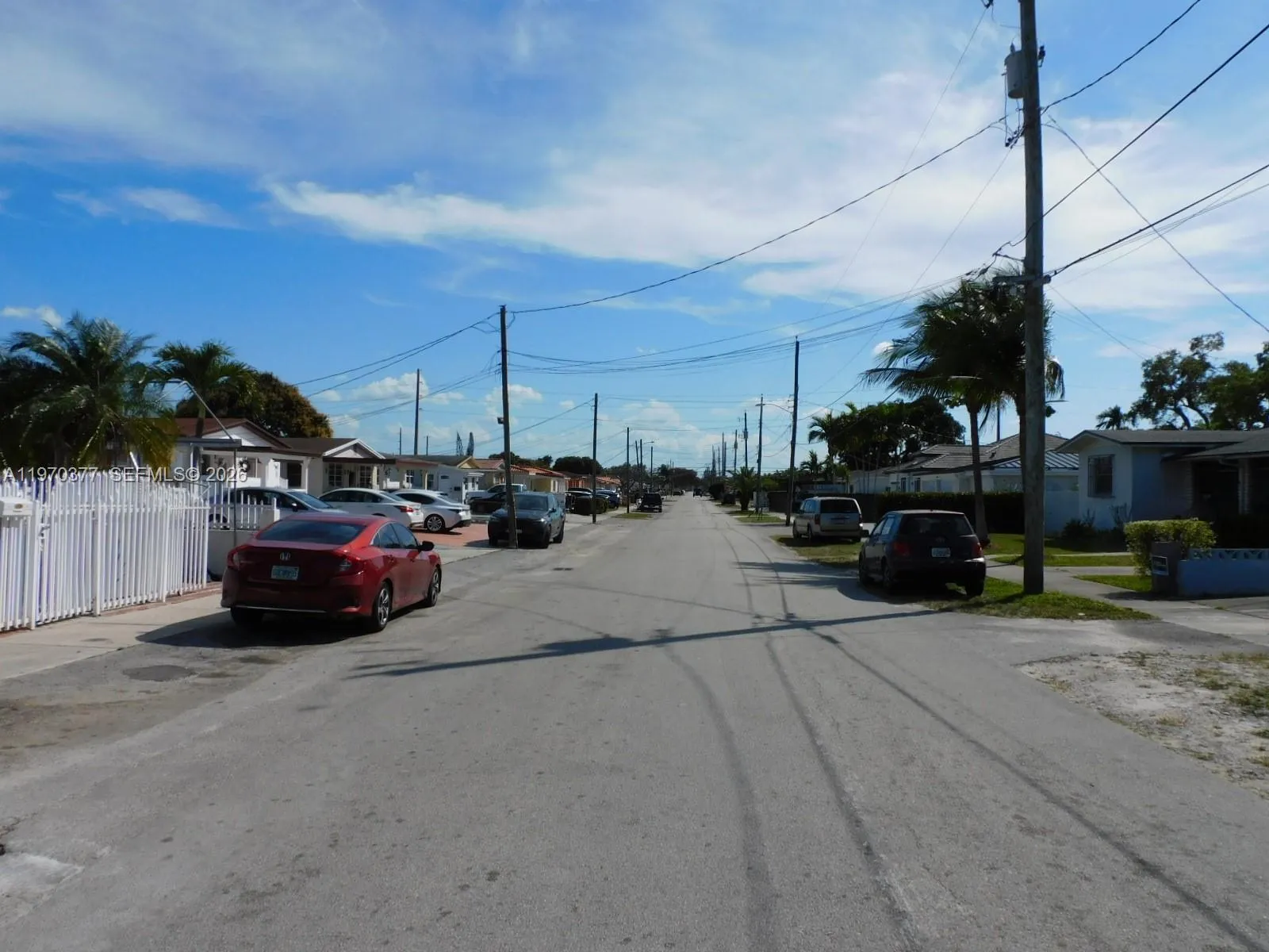 Street view to the south.