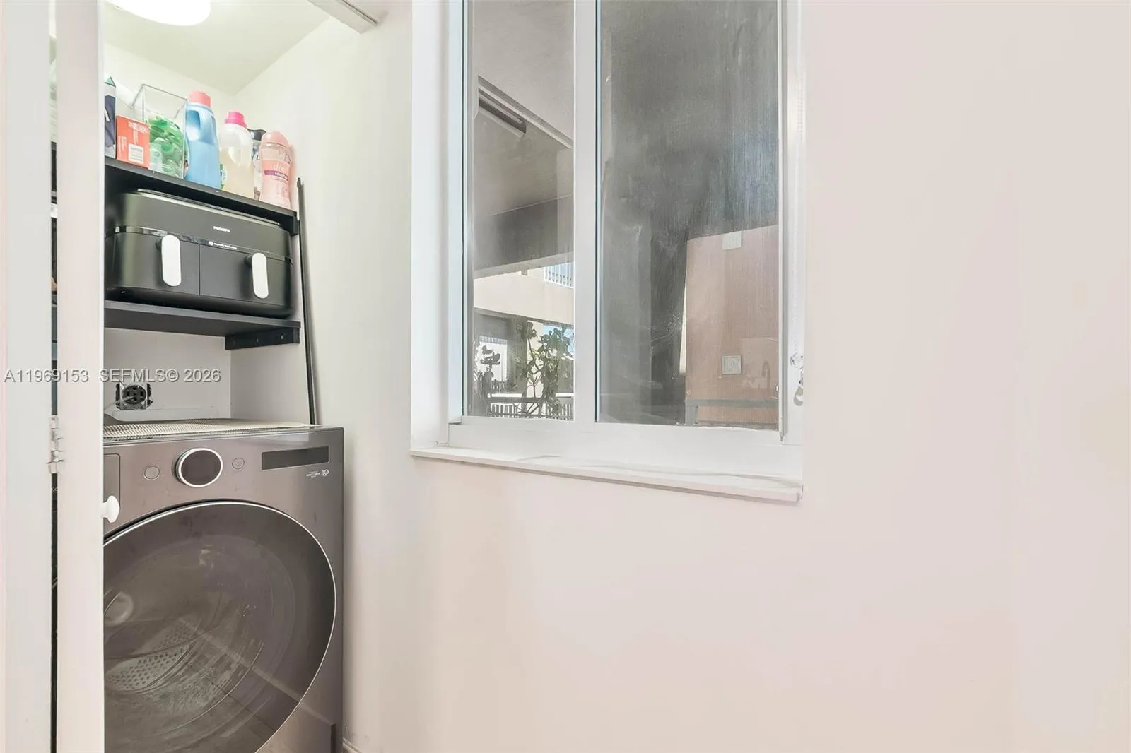 In unit washer/drier