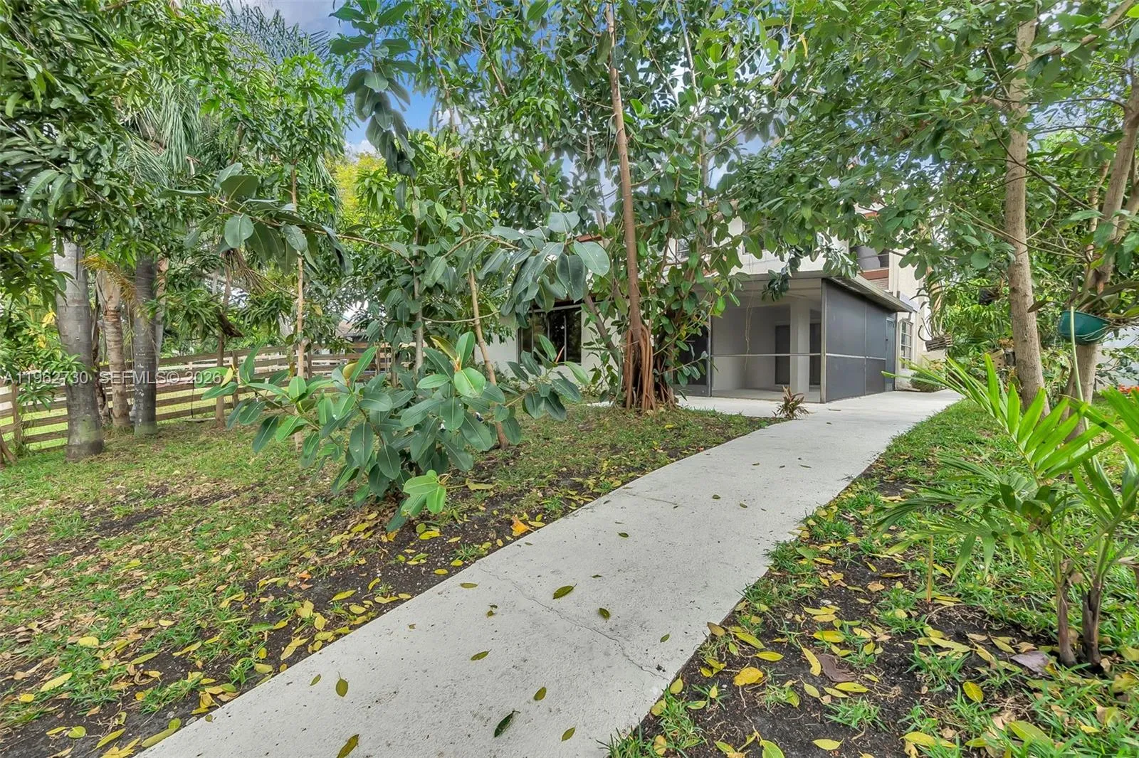 Shaded outdoor sanctuary