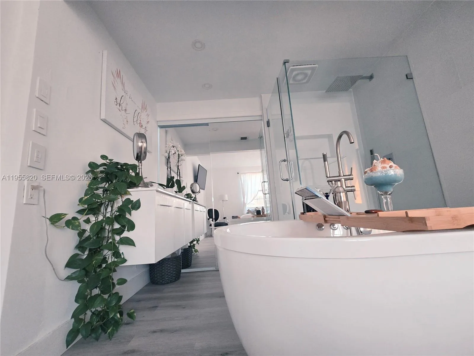 Open Concept Bathroom in the Master Bedroom