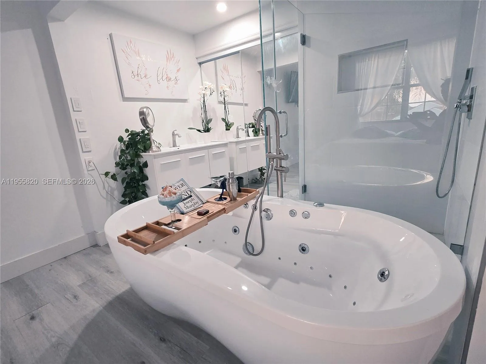 Open Concept Bathroom in the Master Bedroom