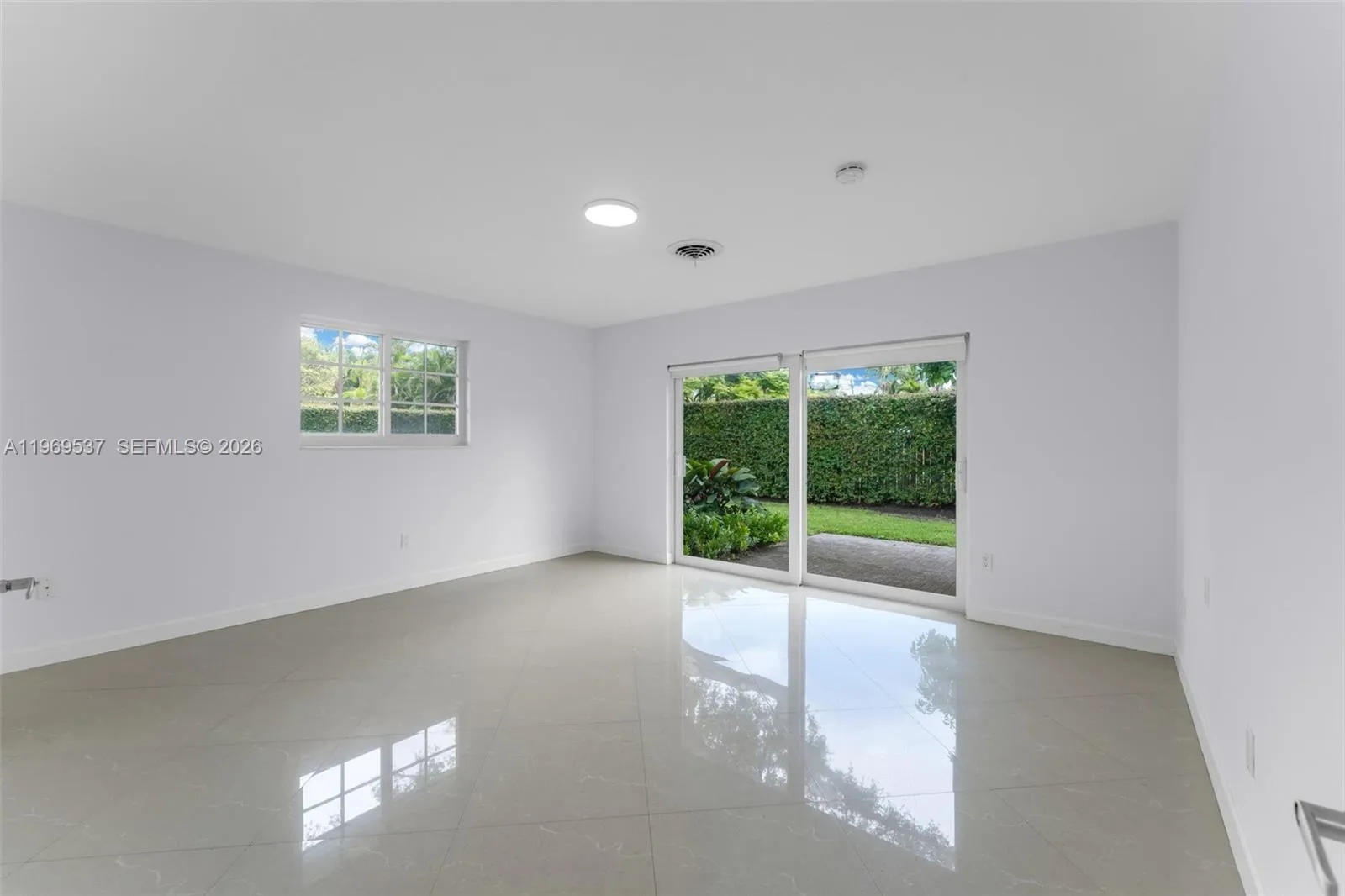 Large bedroom with private patio