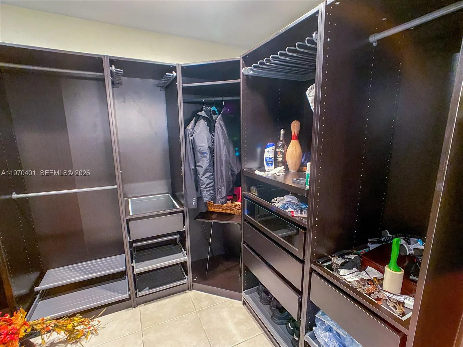 Master Walk-in Closet