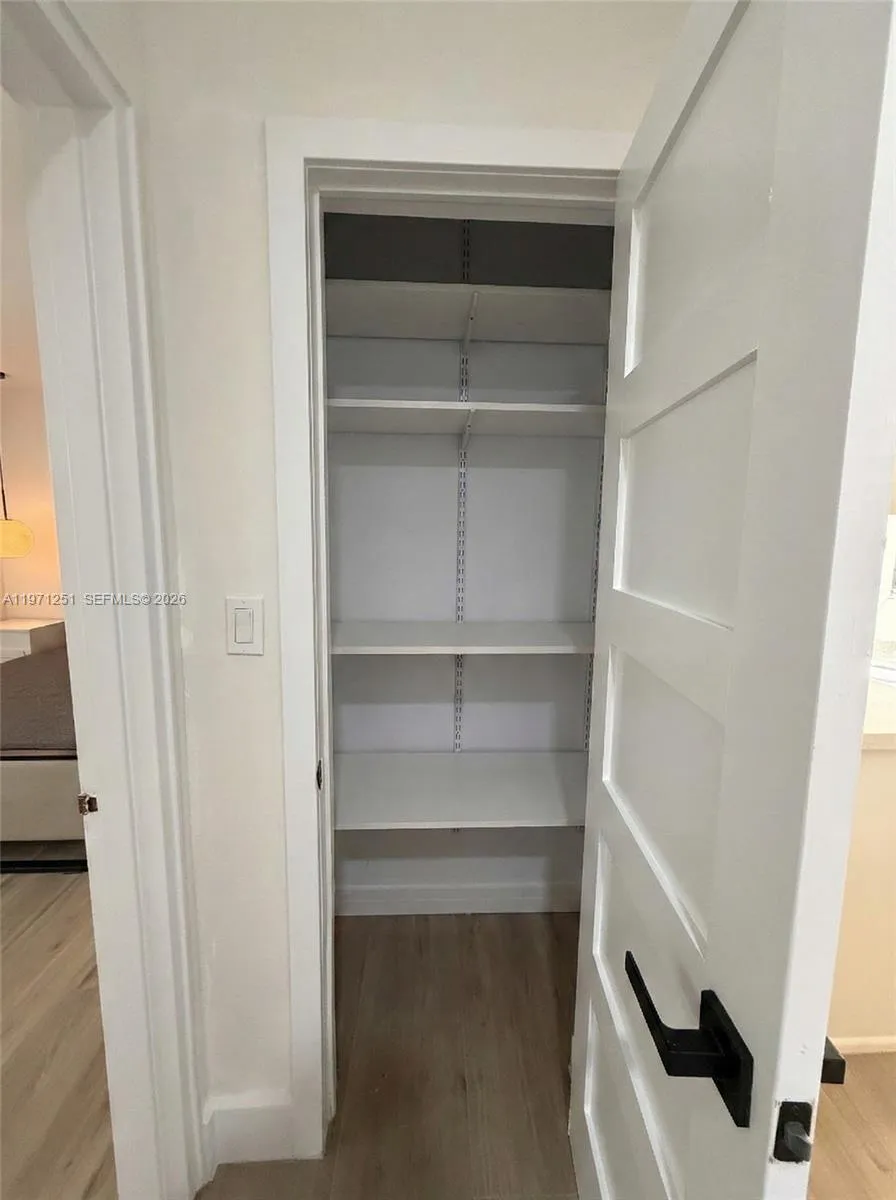 Hallway closet