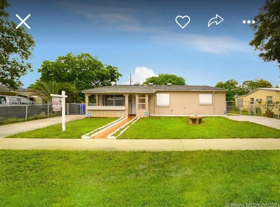 Hollywood, Florida 33024, 3 Bedrooms Bedrooms, ,1 BathroomBathrooms,Residential Lease,For Rent,A11971347