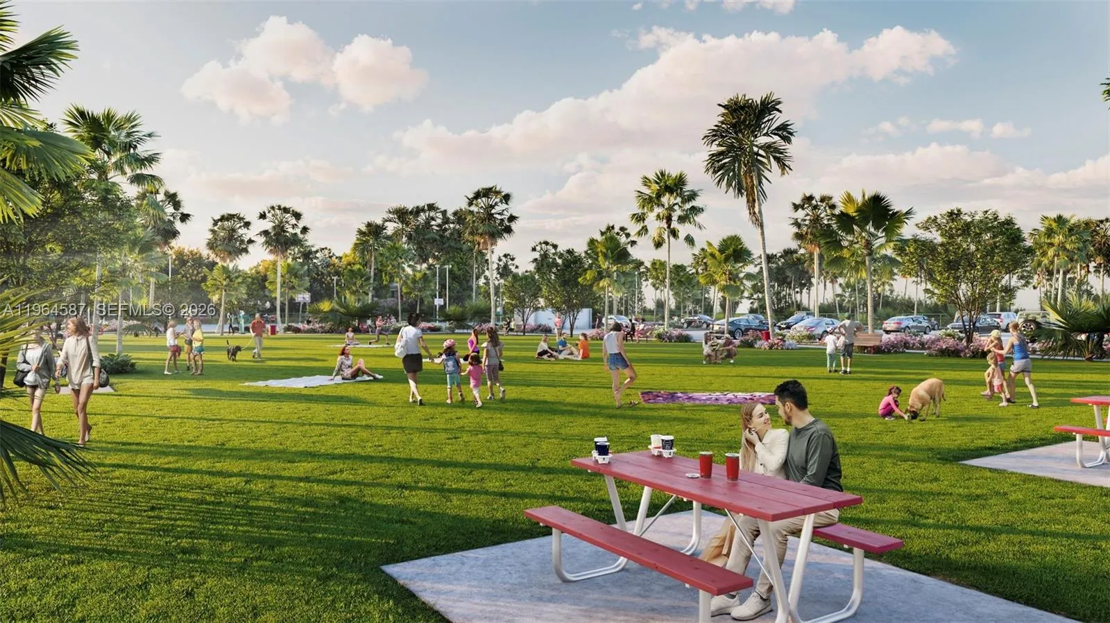 Future community picnic area