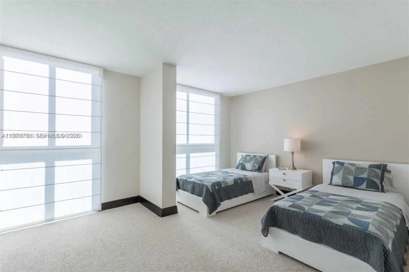 Carpet replaced. New laminated floors