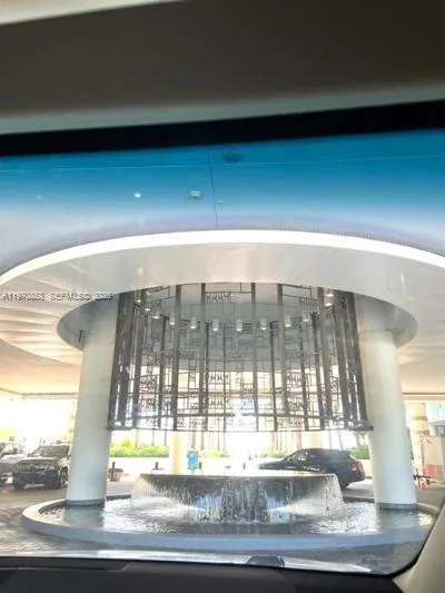 Building entrance and valet parking