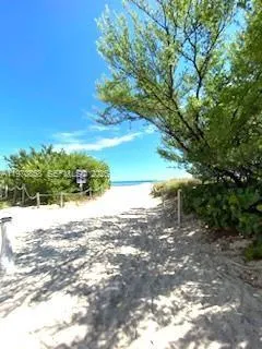 Toward the private Beach